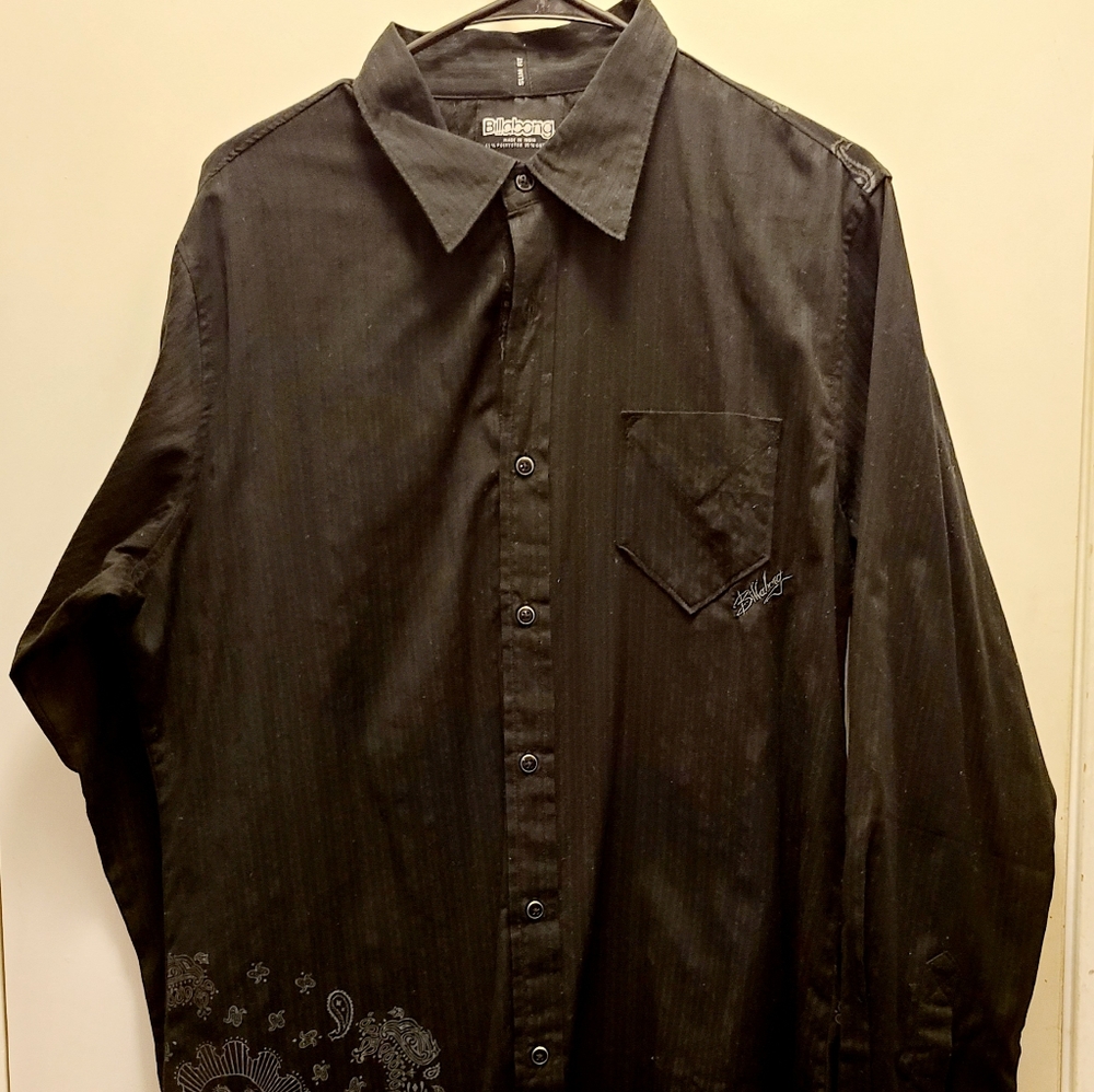 Black long sleeve shirt